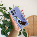 Flower Fusion Customize Anti Yellow Case For Motorola Edge 50 Pro
