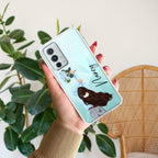 Flower Fusion Customize Anti Yellow Case For OnePlus 9RT 5G