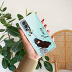 Flower Fusion Customize Anti Yellow Case For OnePlus Nord 2 5G
