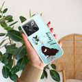 Flower Fusion Customize Transparent Silicon Case For OnePlus 10T 5G