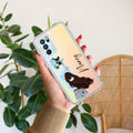 Flower Fusion Customize Anti Yellow Case For Oppo Reno 6 Pro 5G