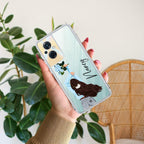 Flower Fusion Customize Anti Yellow Case For Oppo F21 Pro (5G)