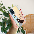 Flower Fusion Customize Anti Yellow Case For Oppo Reno 7 Pro 5G