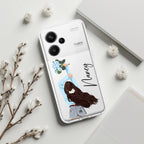Flower Fusion Customize Transparent Silicon Case For Redmi/Xiaomi - ShopOnCliQ