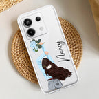 Flower Fusion Customize Transparent Silicon Case For Redmi/Xiaomi - ShopOnCliQ