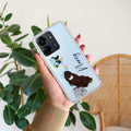 Flower Fusion Customize Transparent Silicon Case For Redmi 13C 4G