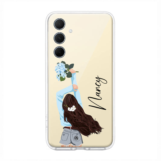 Flower Fusion Customize Transparent Silicon Case For Samsung ShopOnCliQ