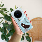 Flower Fusion Customize Transparent Silicon Case For Vivo Y16