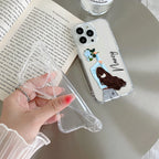 Flower Fusion Customize Transparent Silicon Case For Vivo T3 Ultra