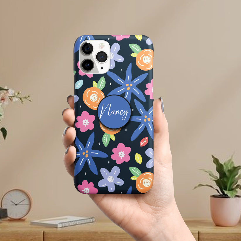 Foliage Modern Floral Slim Phone Case Cover For iPhone