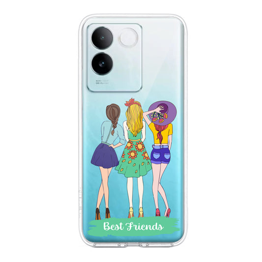 Friends Forever Customize Transparent Silicon Case For iQOO ShopOnCliQ