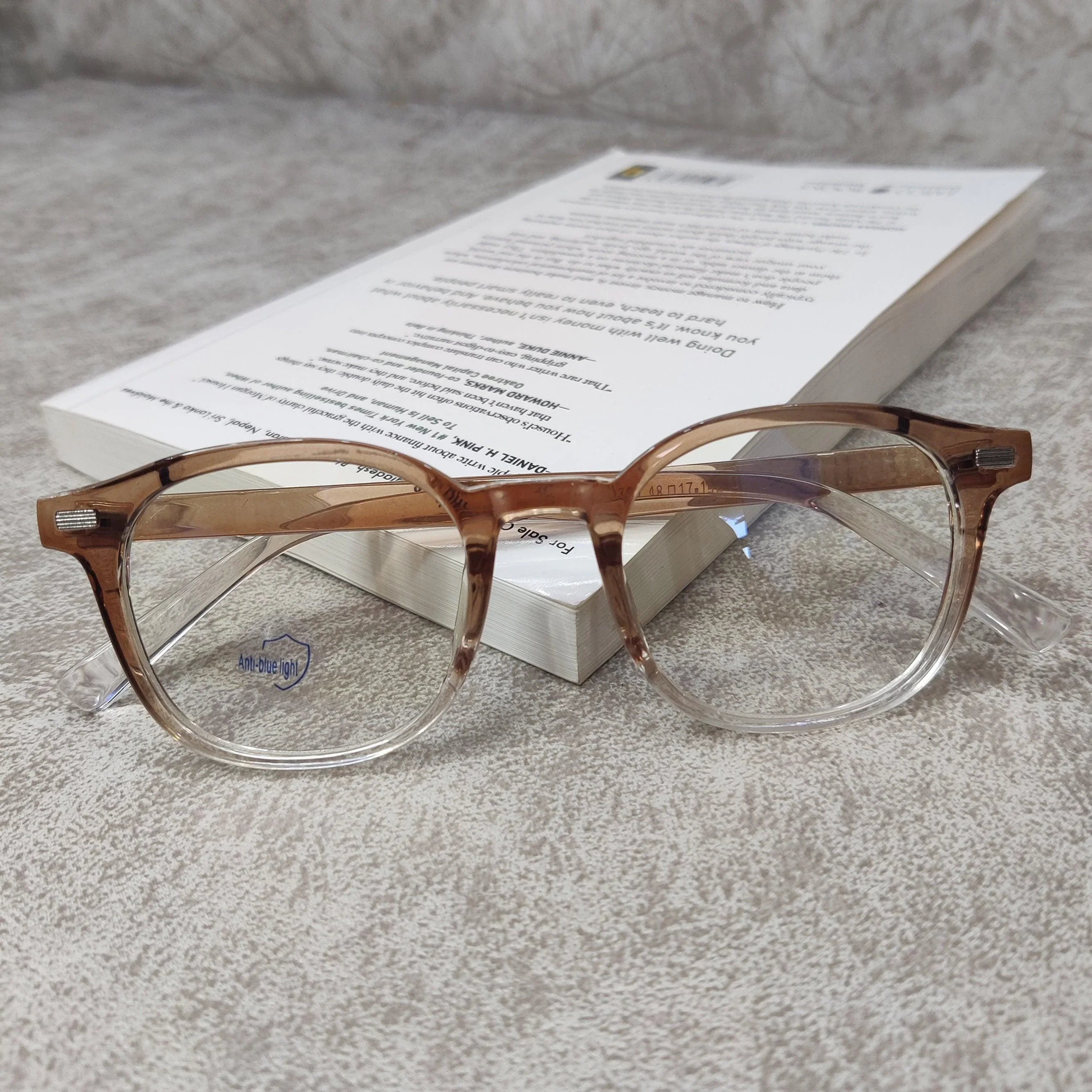 Full Rim Round Anti Glare & Blue Cut Computer Glass For Men & Women - ShopOnCliQ