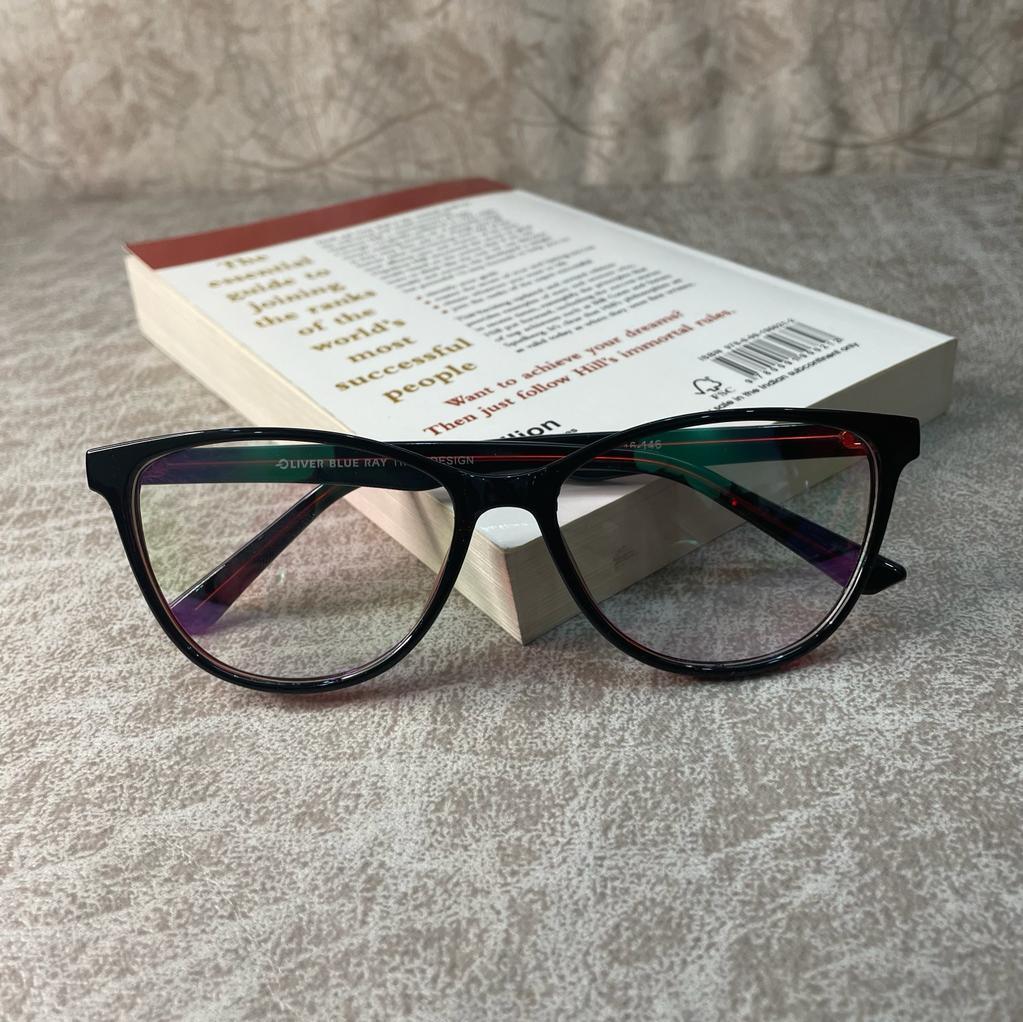 Full Rim Round Anti Glare & Blue Cut Computer Glass For Women - ShopOnCliQ