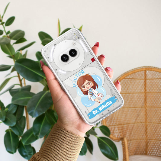 Future Doctor Customize Transparent Silicon Case For Nothing ShopOnCliQ