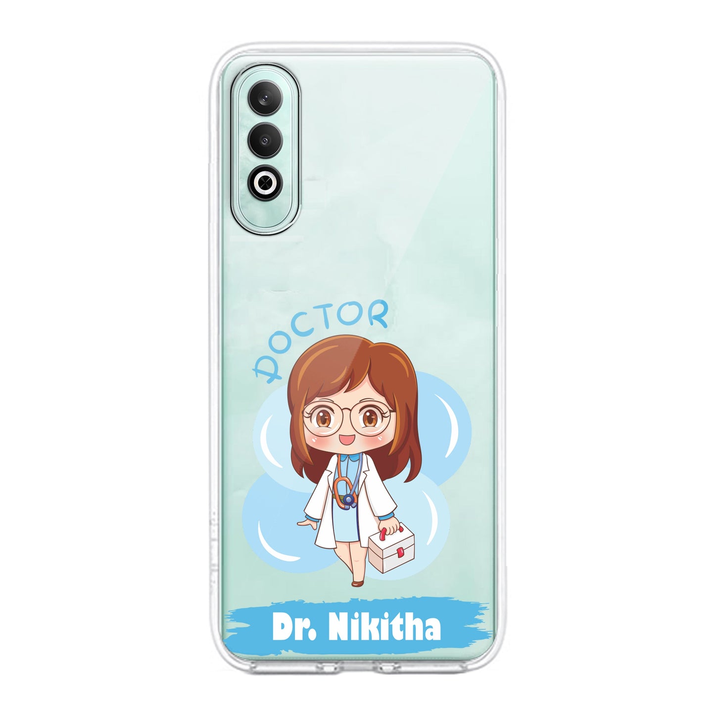 Future Doctor Customize Transparent Silicon Case For OnePlus - ShopOnCliQ