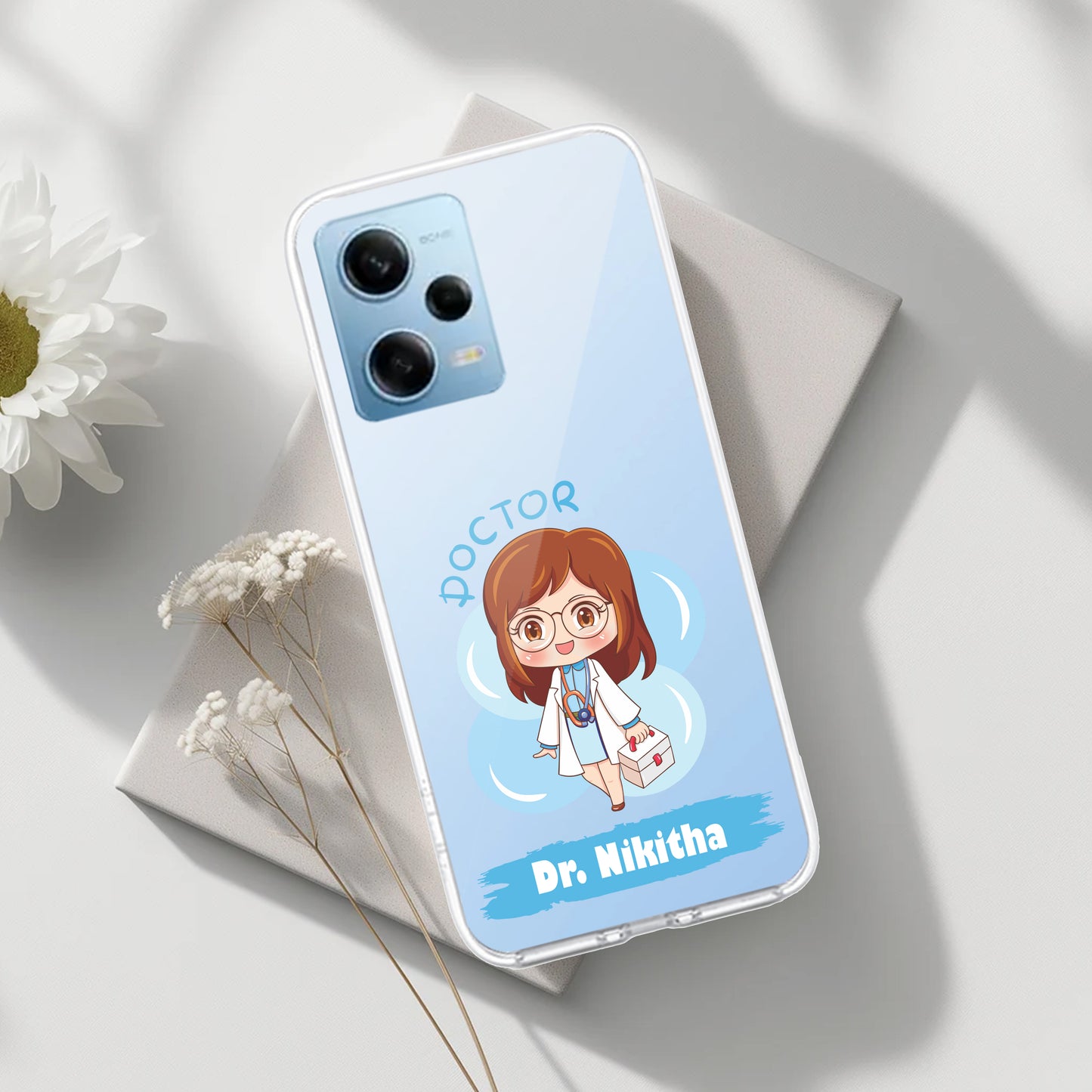 Future Doctor Customize Transparent Silicon Case For Poco ShopOnCliQ