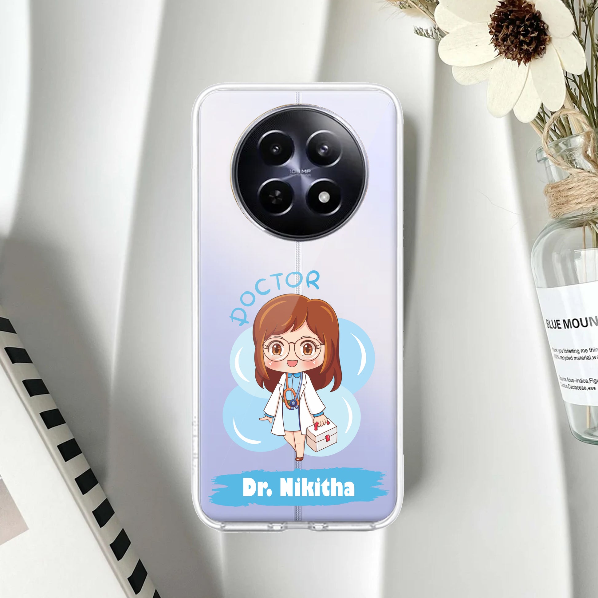 Future Doctor Customize Transparent Silicon Case For Realme/Narzo ShopOnCliQ