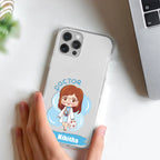 Future Doctor Customize Transparent Silicon Case For Realme 8 4G / Realme 8 Pro