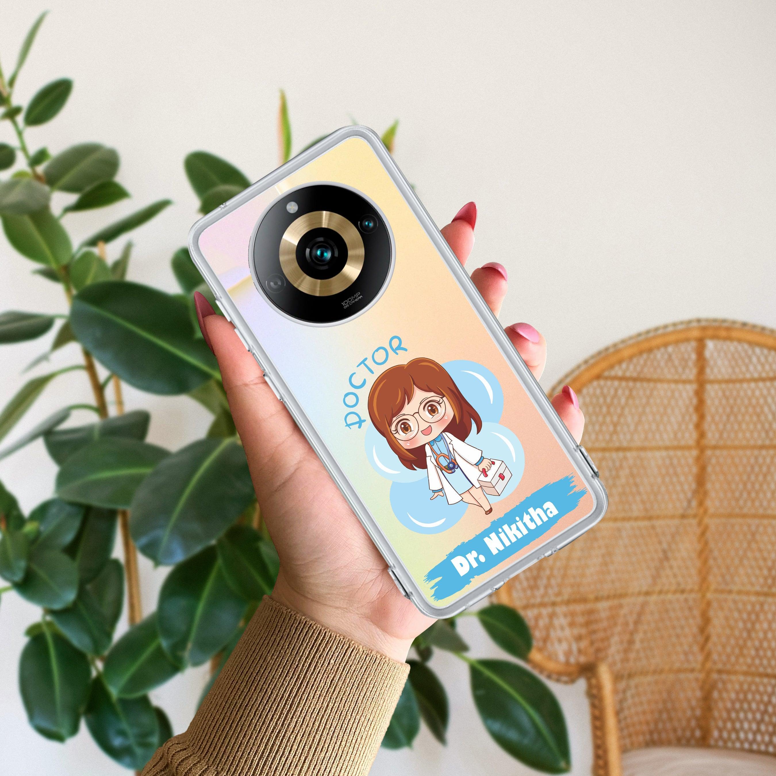 Future Doctor Customize Transparent Silicon Case For Realme C55