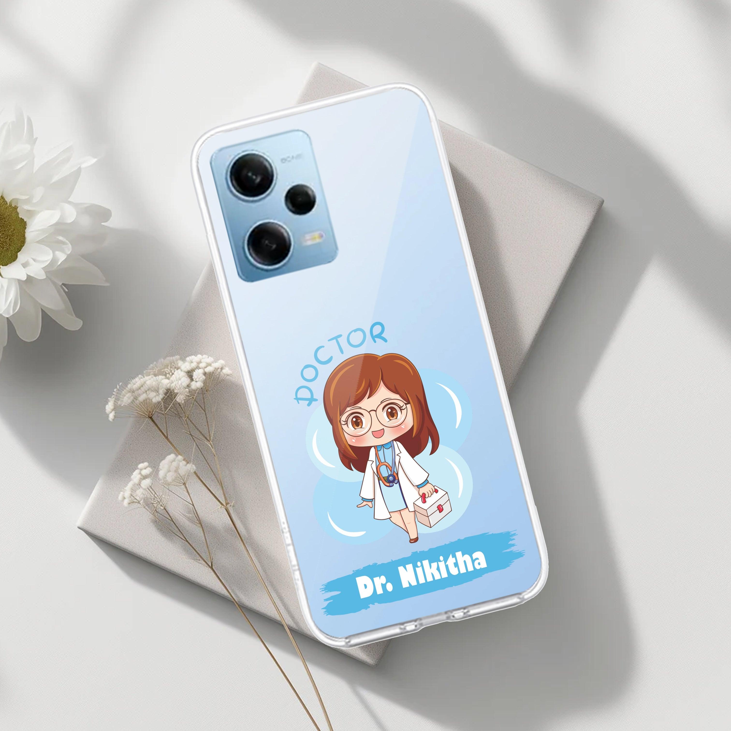 Future Doctor Customize Transparent Silicon Case For Redmi/Xiaomi - ShopOnCliQ