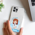 Future Doctor Customize Transparent Silicon Case For Redmi/Xiaomi - ShopOnCliQ