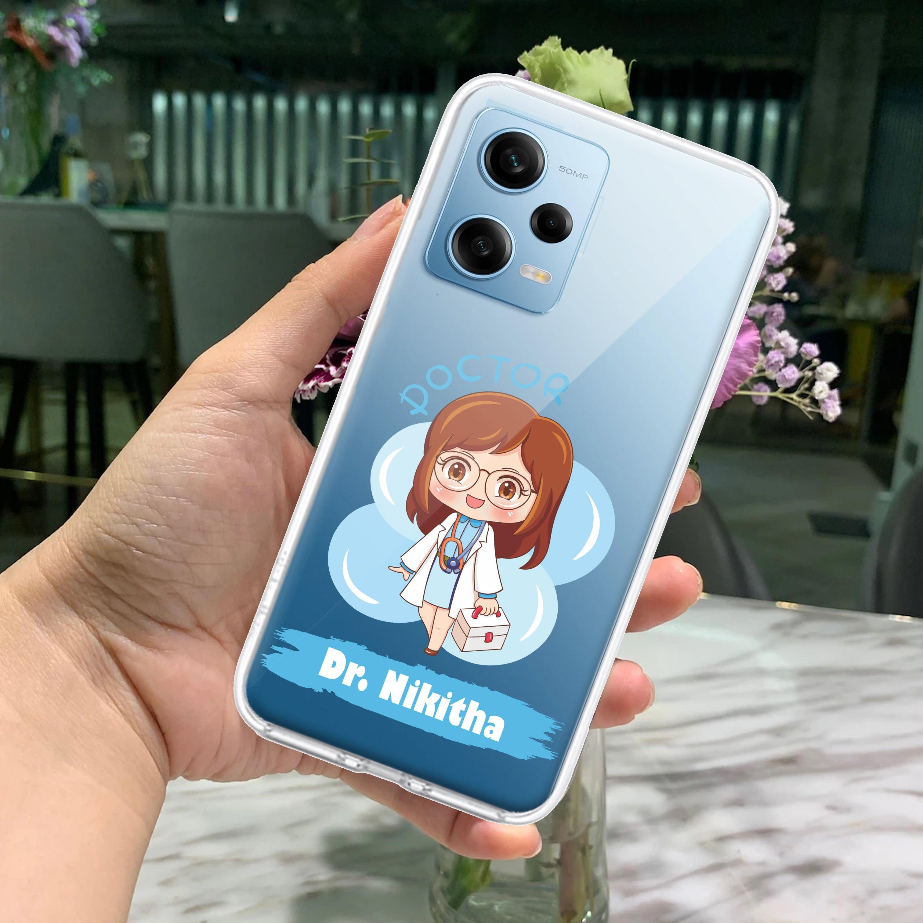 Future Doctor Customize Transparent Silicon Case For Redmi/Xiaomi - ShopOnCliQ