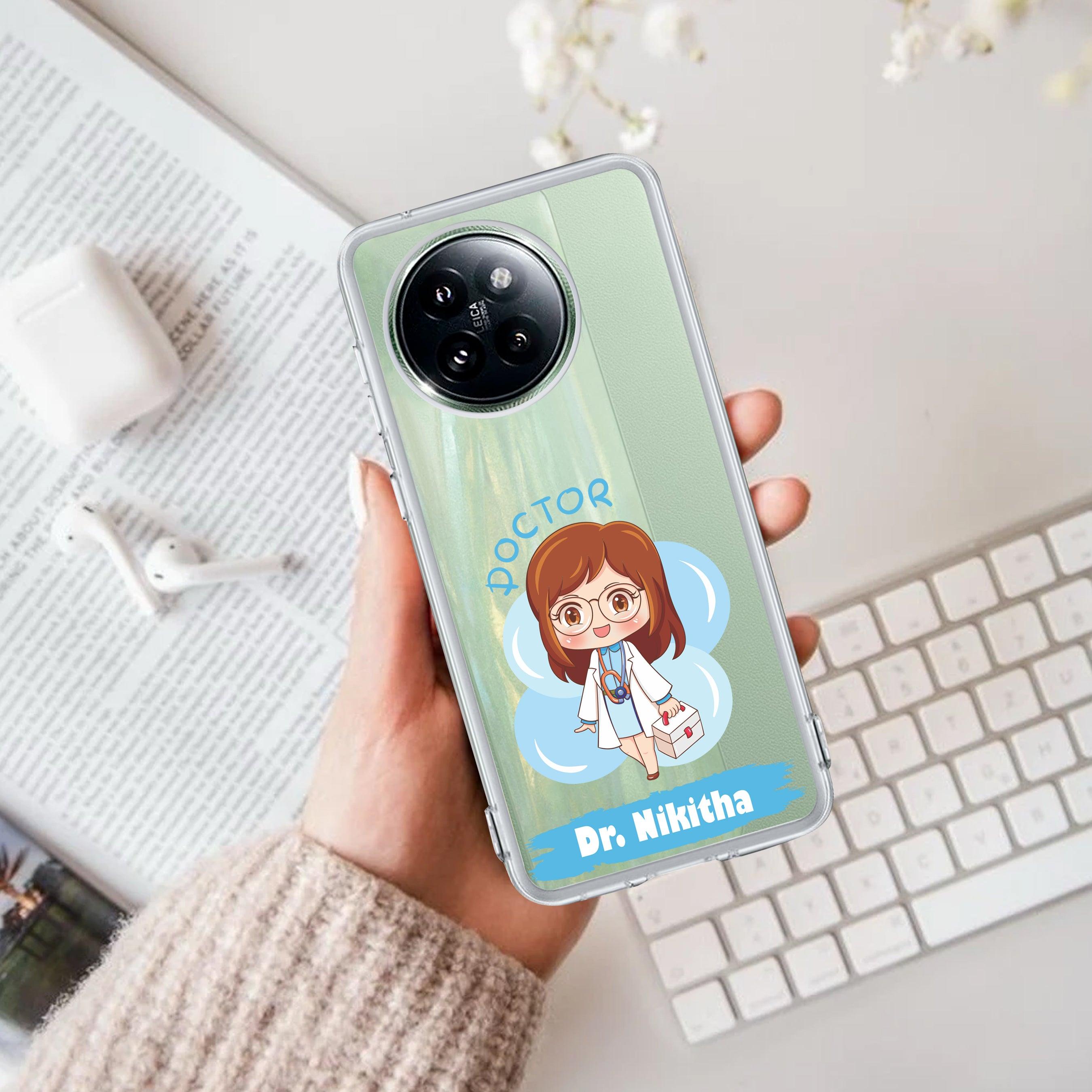 Future Doctor Customize Transparent Silicon Case For Redmi/Xiaomi - ShopOnCliQ