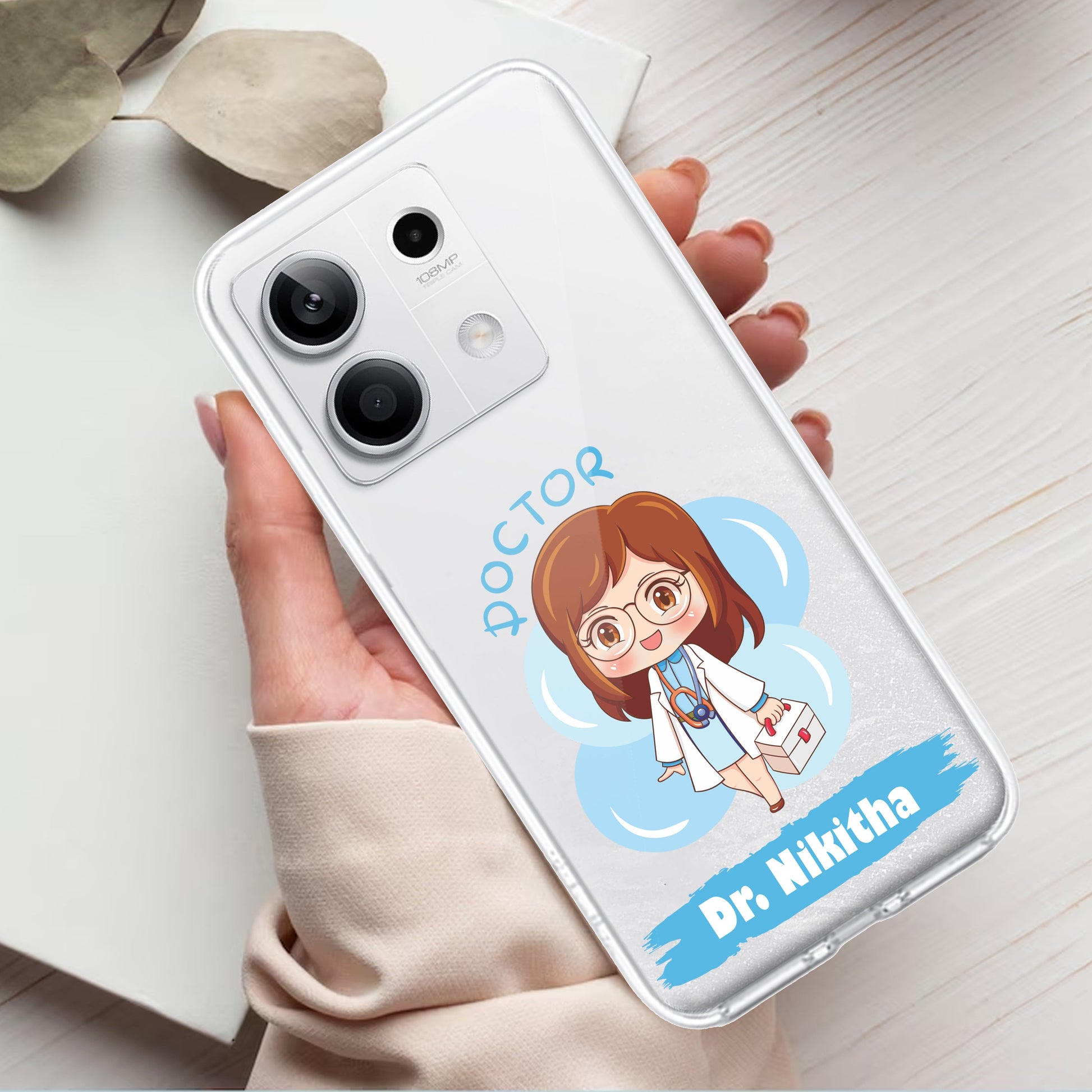 Future Doctor Customize Transparent Silicon Case For Redmi/Xiaomi ShopOnCliQ