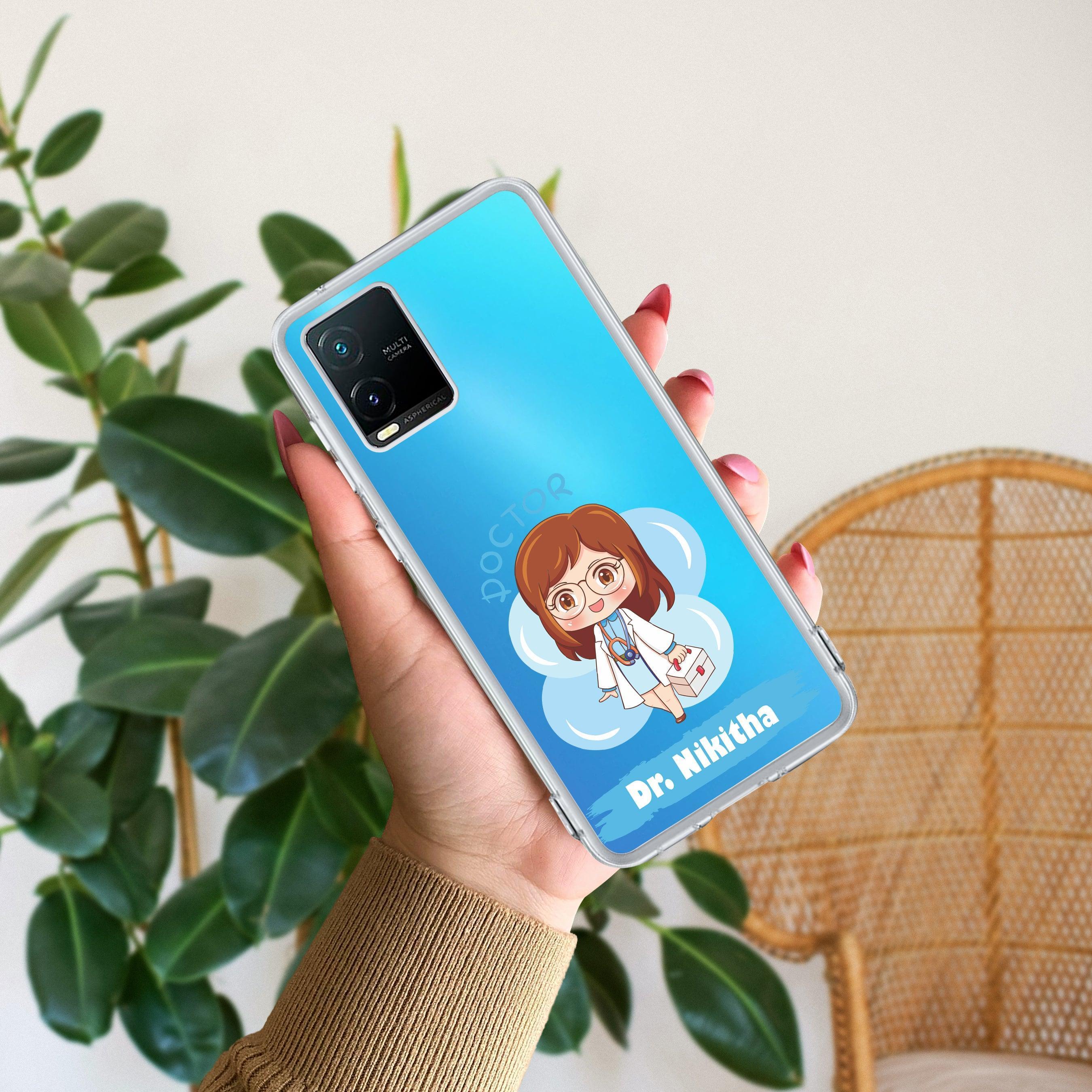 Future Doctor Customize Transparent Silicon Case For Vivo Y28 5G
