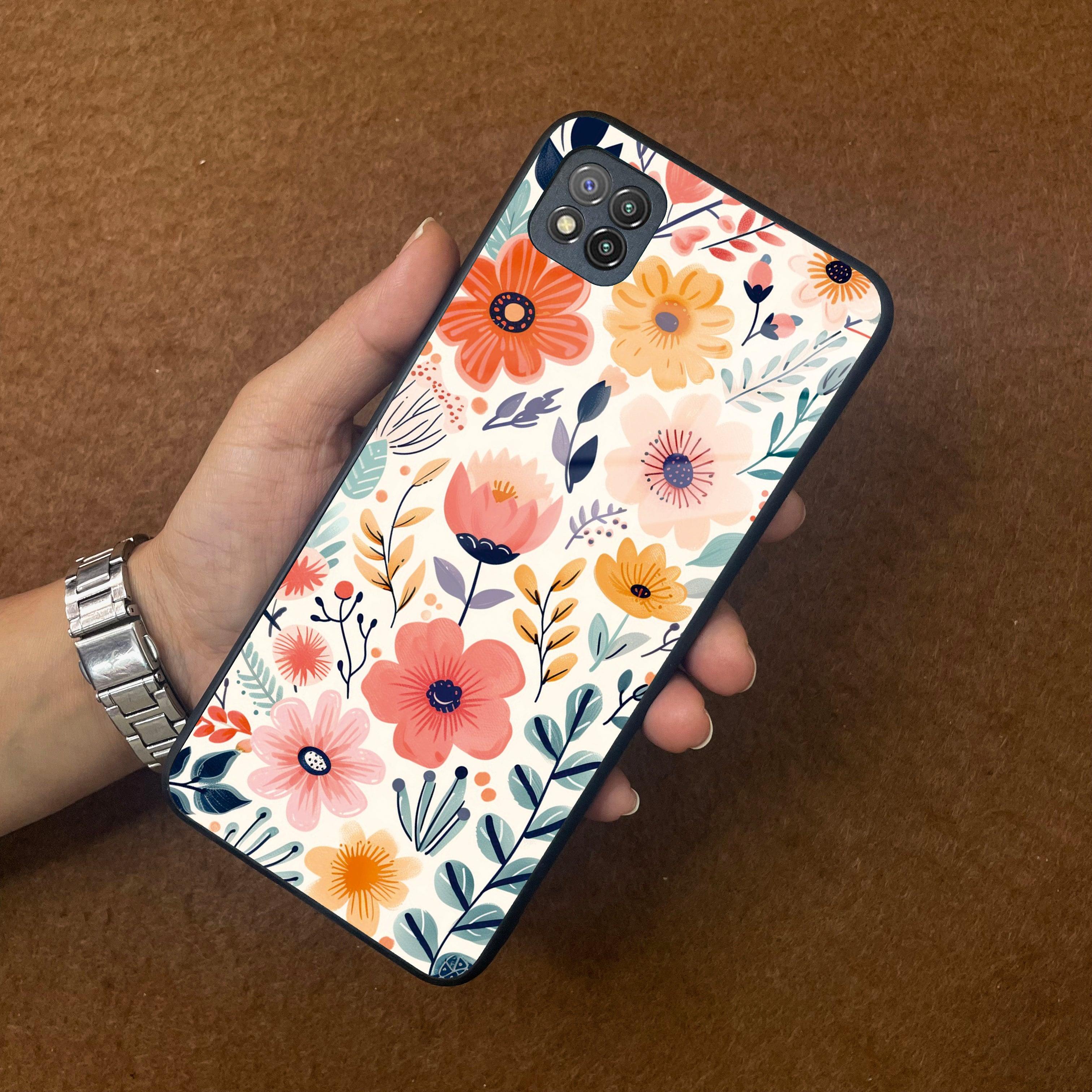 Garden of Delights Glass Case Cover For Poco - ShopOnCliQ