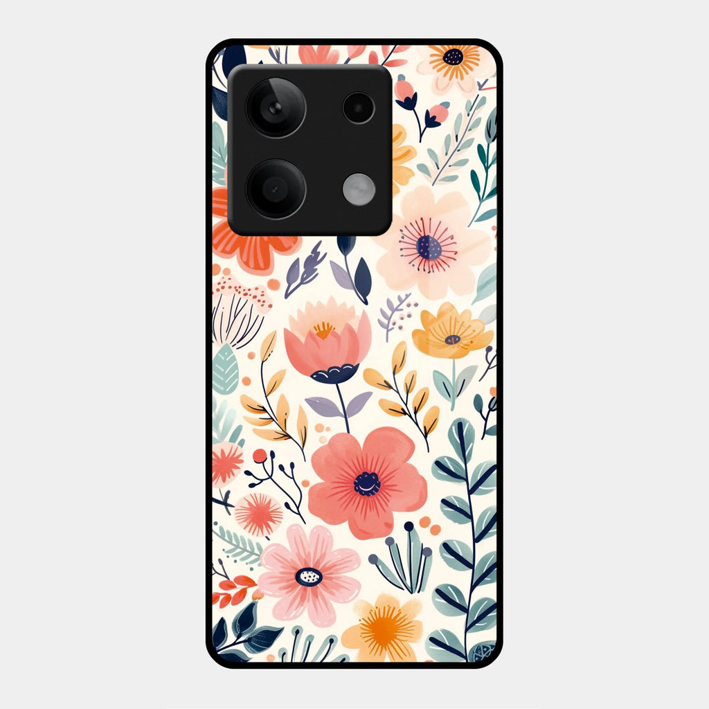 Garden of Delights Glass Case Cover For Poco - ShopOnCliQ