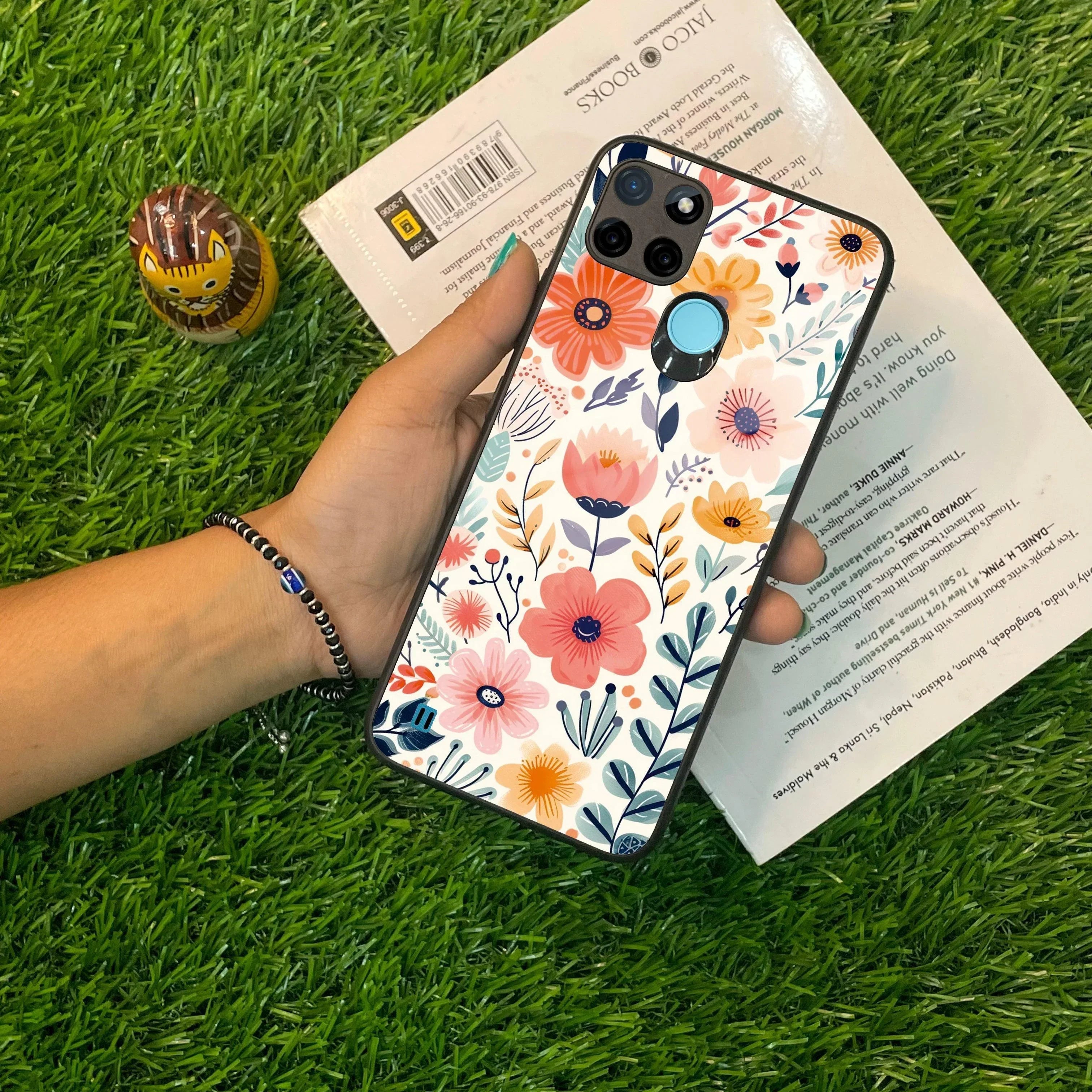 Garden of Delights Glass Case Cover For Realme/Narzo - ShopOnCliQ