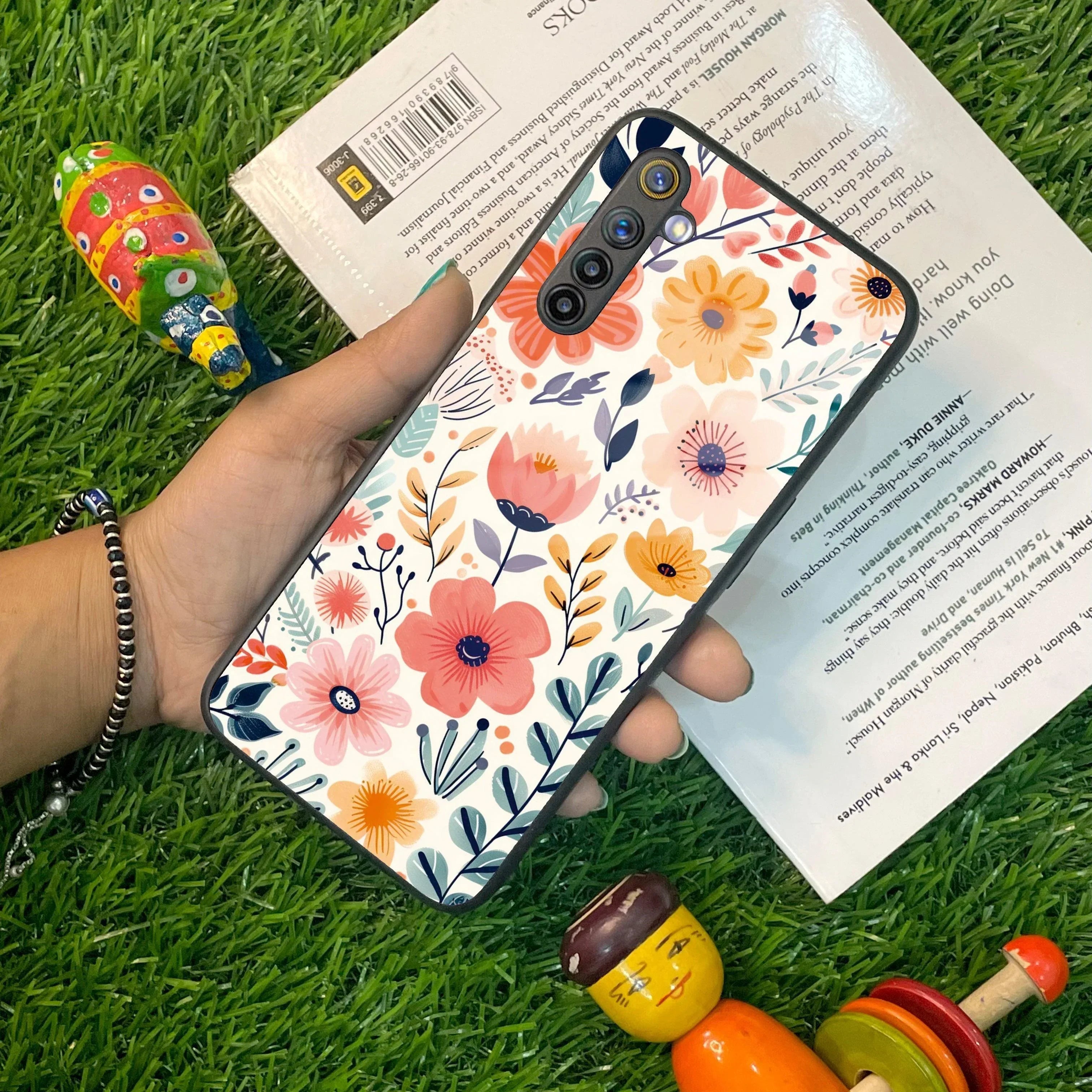 Garden of Delights Glass Case Cover For Realme/Narzo - ShopOnCliQ