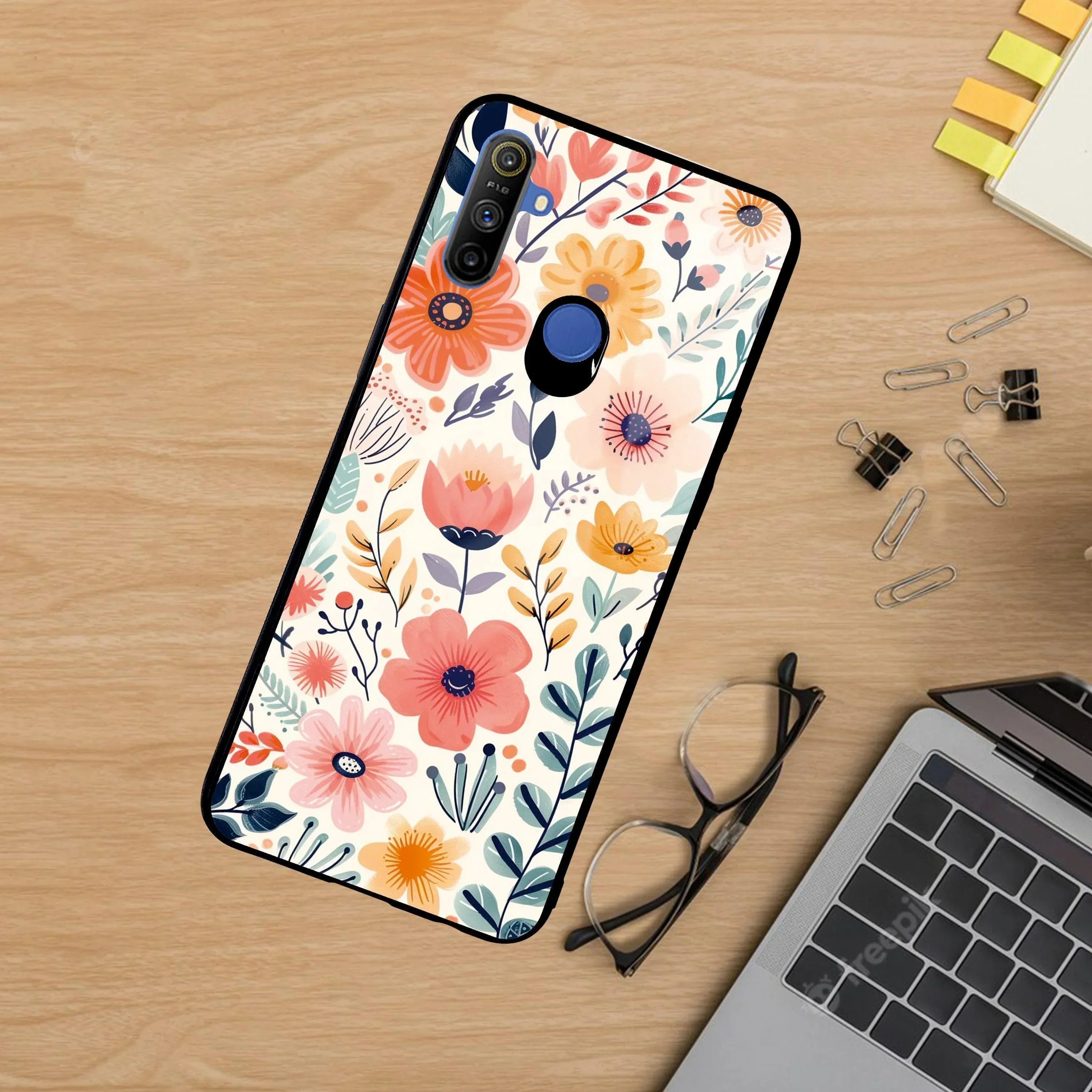 Garden of Delights Glass Case Cover For Realme/Narzo - ShopOnCliQ
