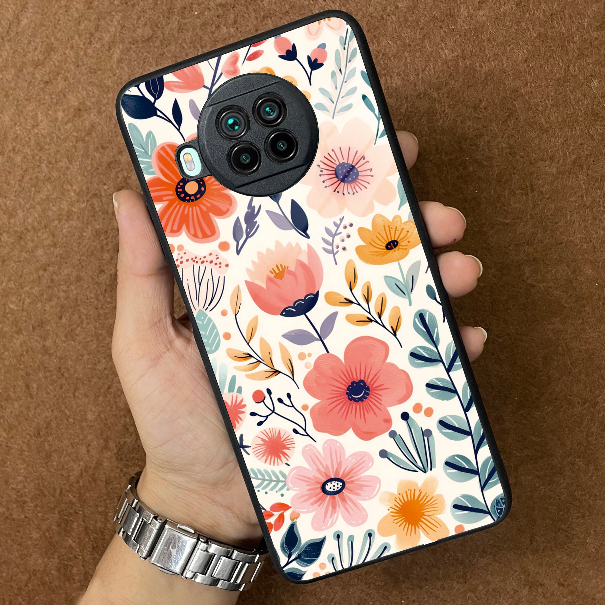 Garden of Delights Glass Case Cover For Redmi/Xiaomi ShopOnCliQ