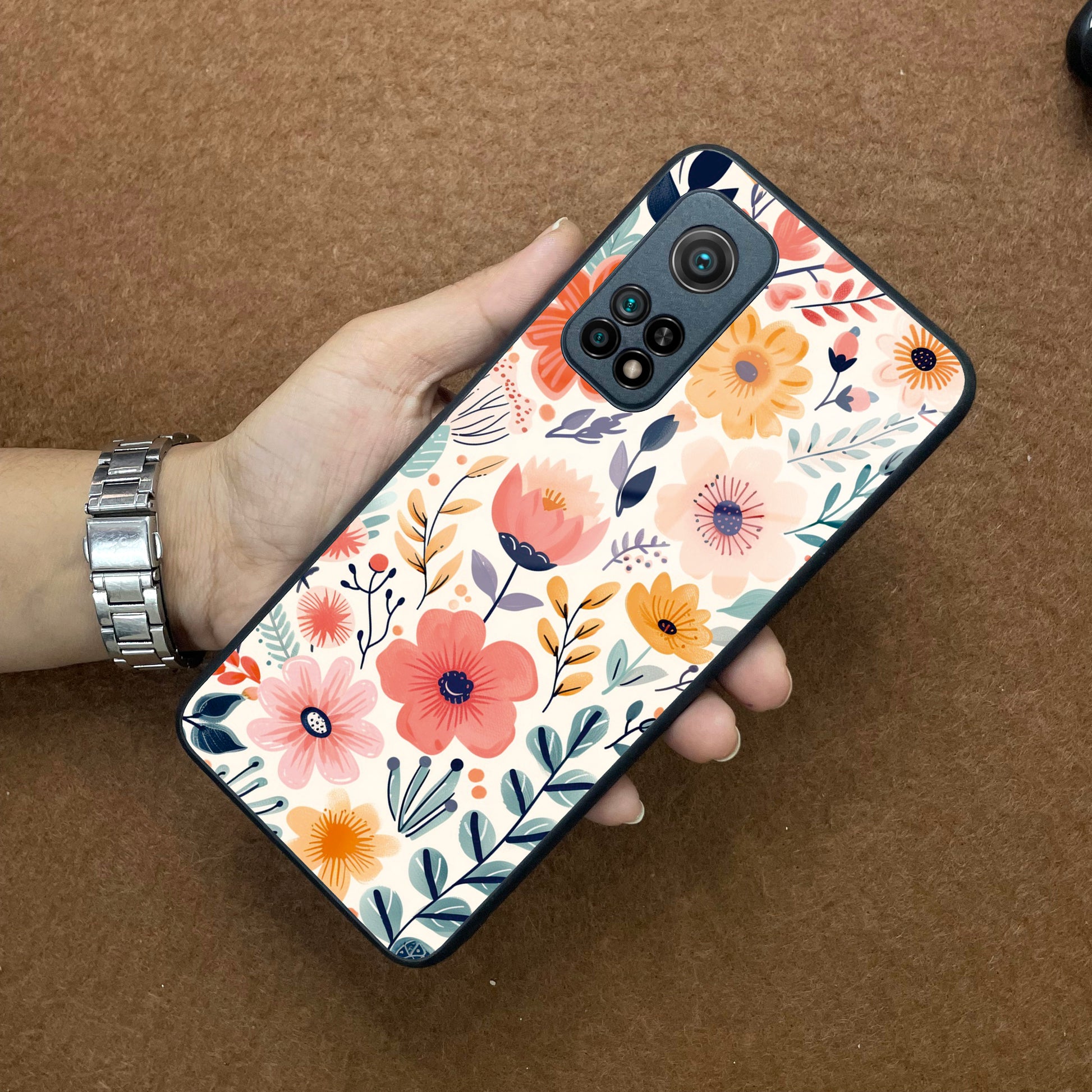 Garden of Delights Glass Case Cover For Redmi/Xiaomi ShopOnCliQ