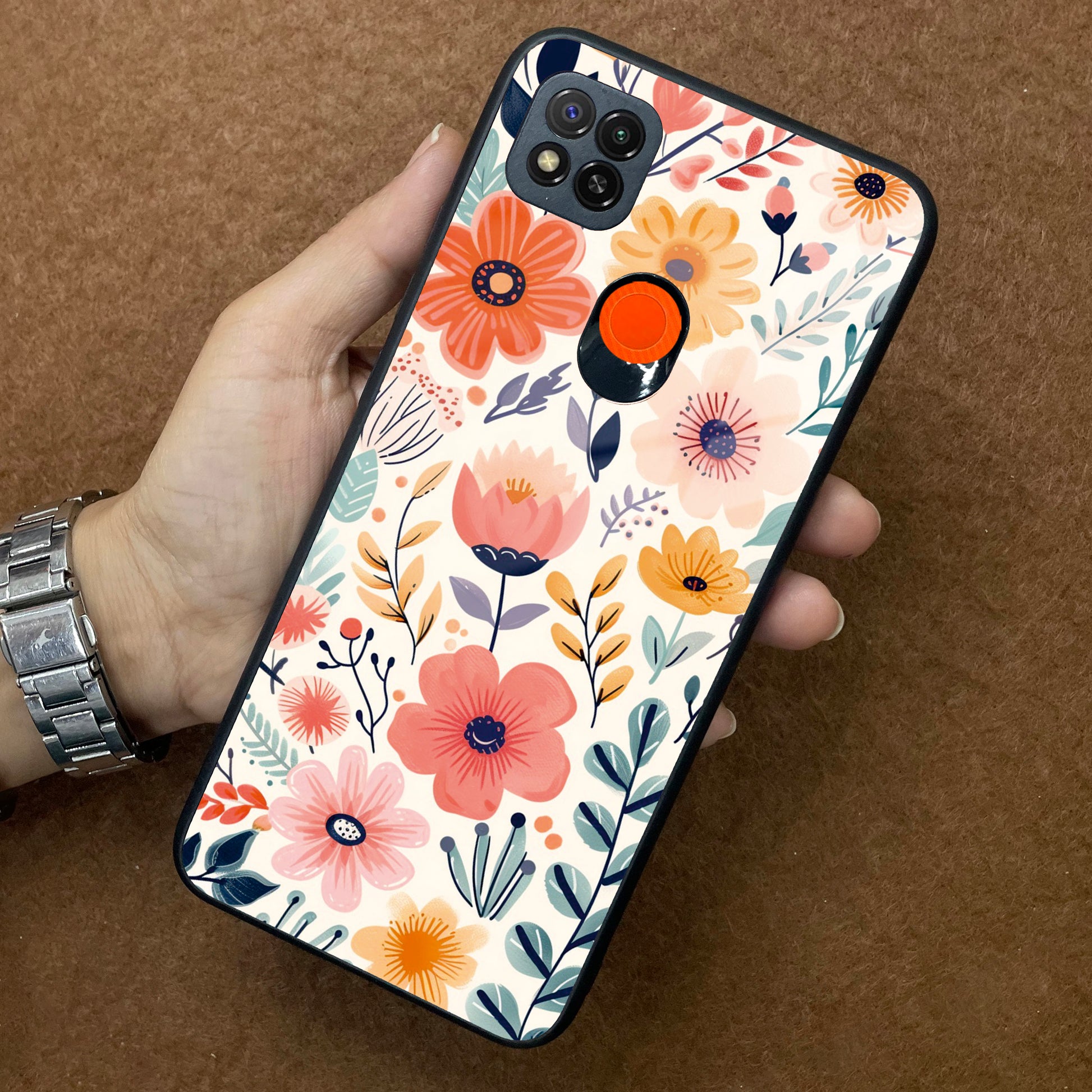 Garden of Delights Glass Case Cover For Redmi/Xiaomi ShopOnCliQ