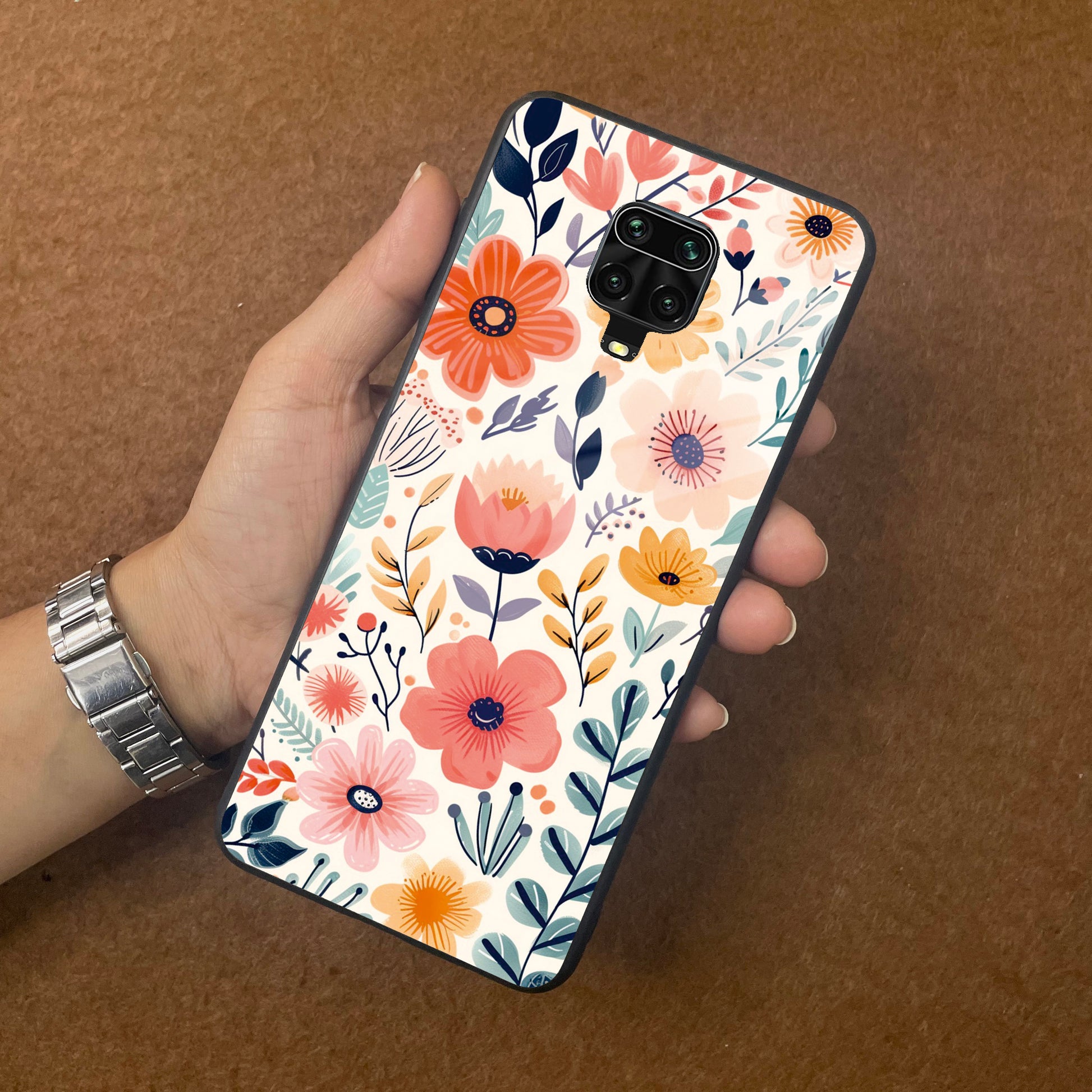 Garden of Delights Glass Case Cover For Redmi/Xiaomi ShopOnCliQ