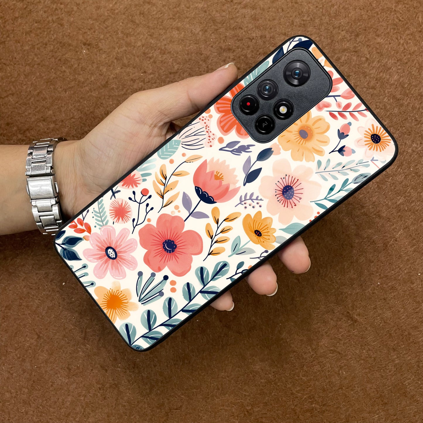 Garden of Delights Glass Case Cover For Redmi/Xiaomi ShopOnCliQ