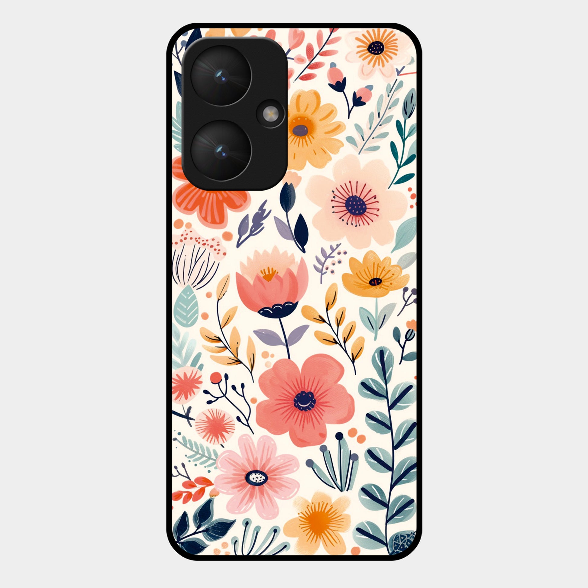 Garden of Delights Glass Case Cover For Redmi/Xiaomi ShopOnCliQ