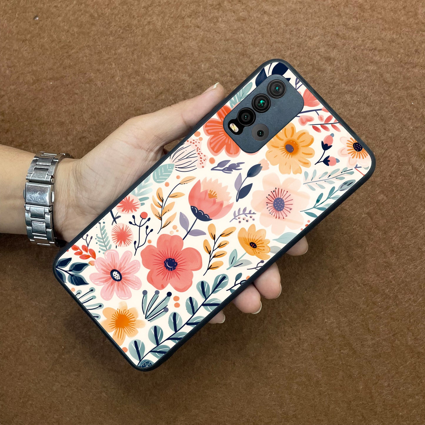 Garden of Delights Glass Case Cover For Redmi/Xiaomi ShopOnCliQ