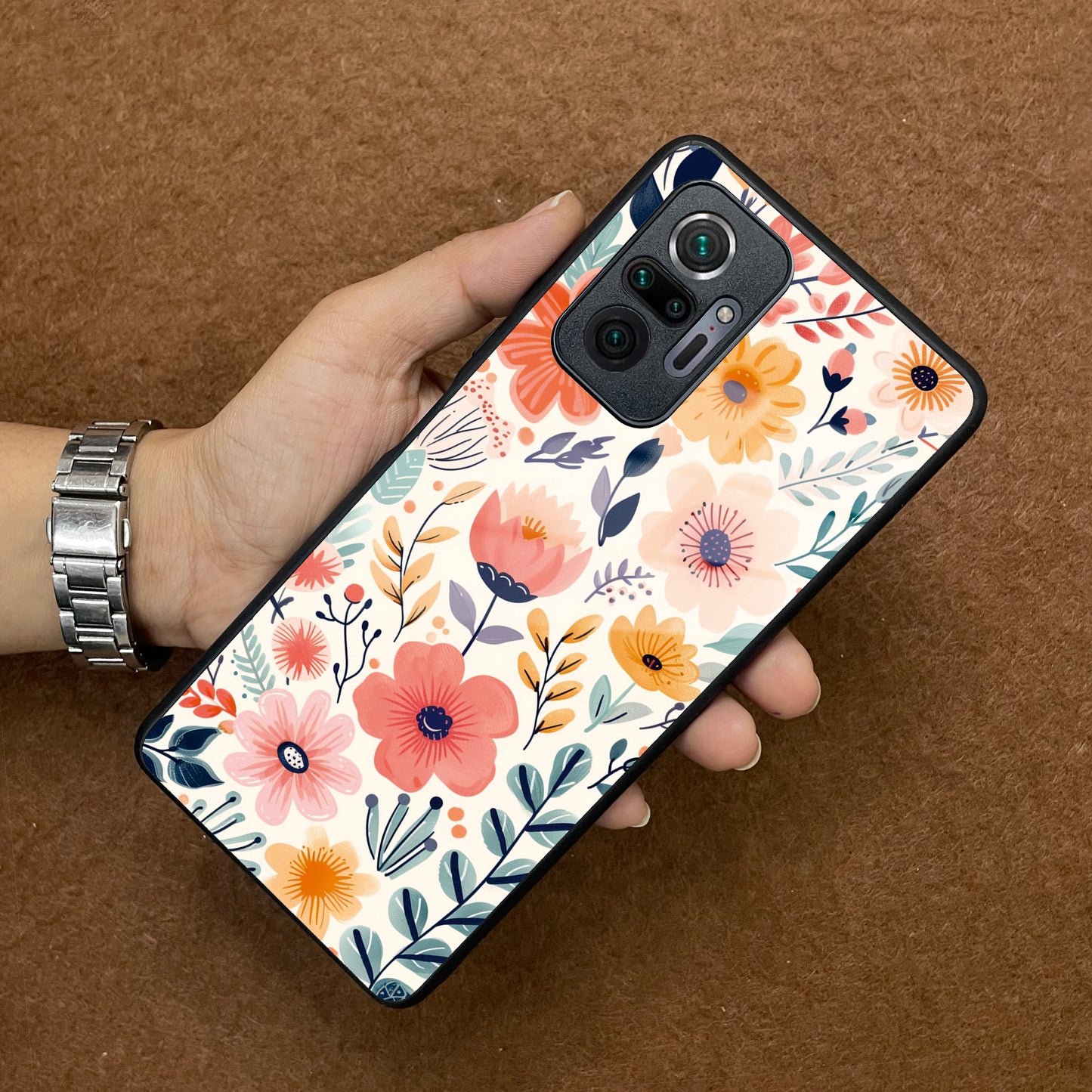 Garden of Delights Glass Case Cover For Redmi/Xiaomi ShopOnCliQ