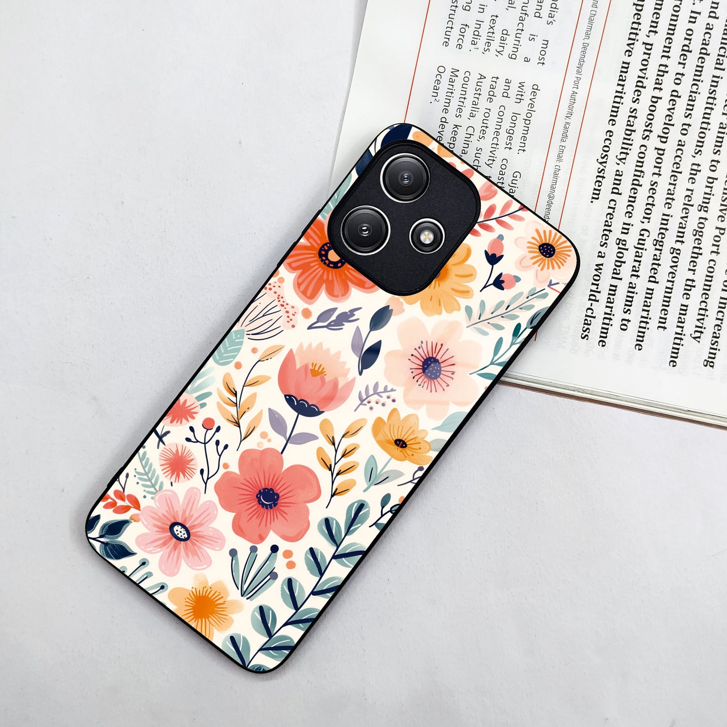 Garden of Delights Glass Case Cover For Redmi/Xiaomi ShopOnCliQ