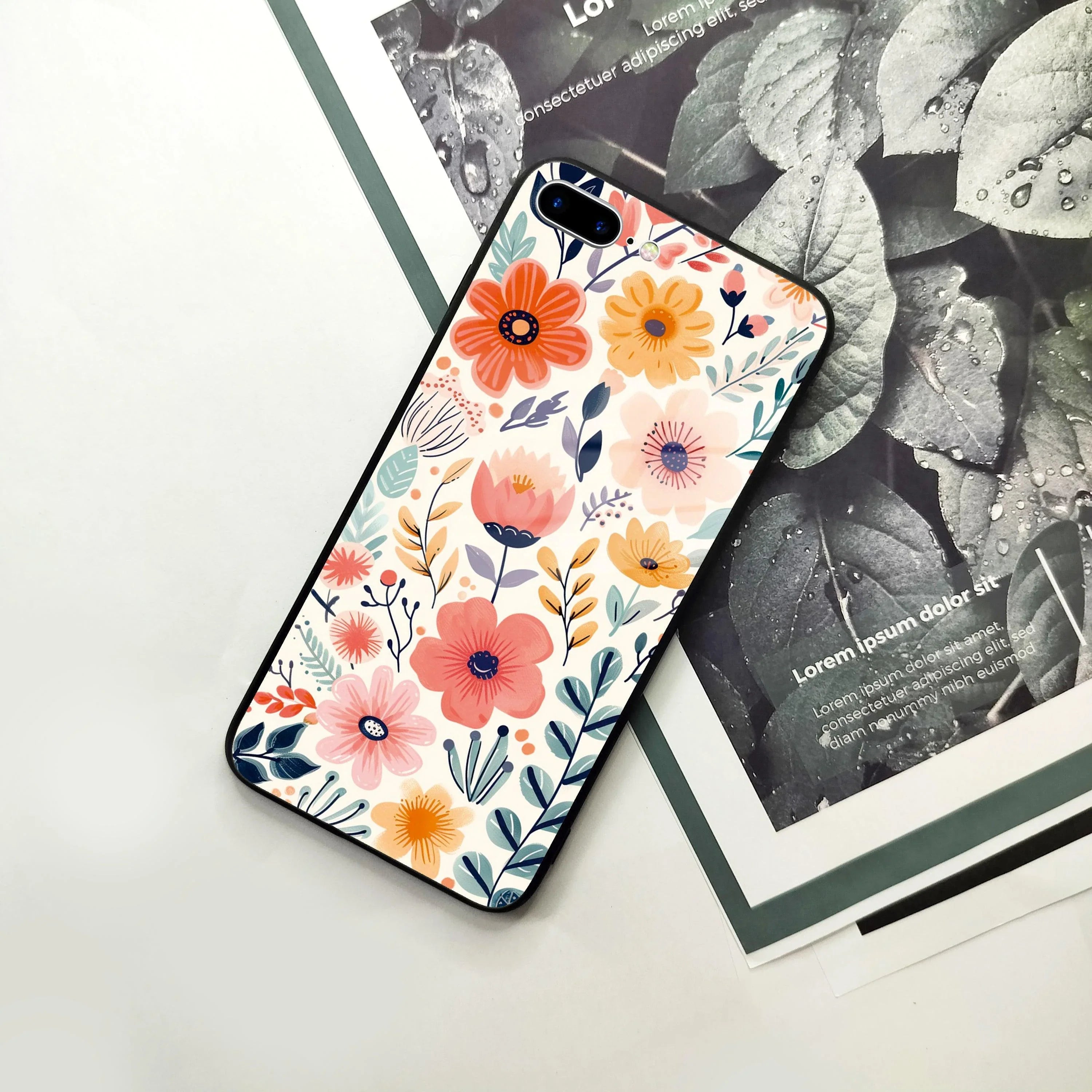 Garden of Delights Glass Case Cover For iPhone - ShopOnCliQ