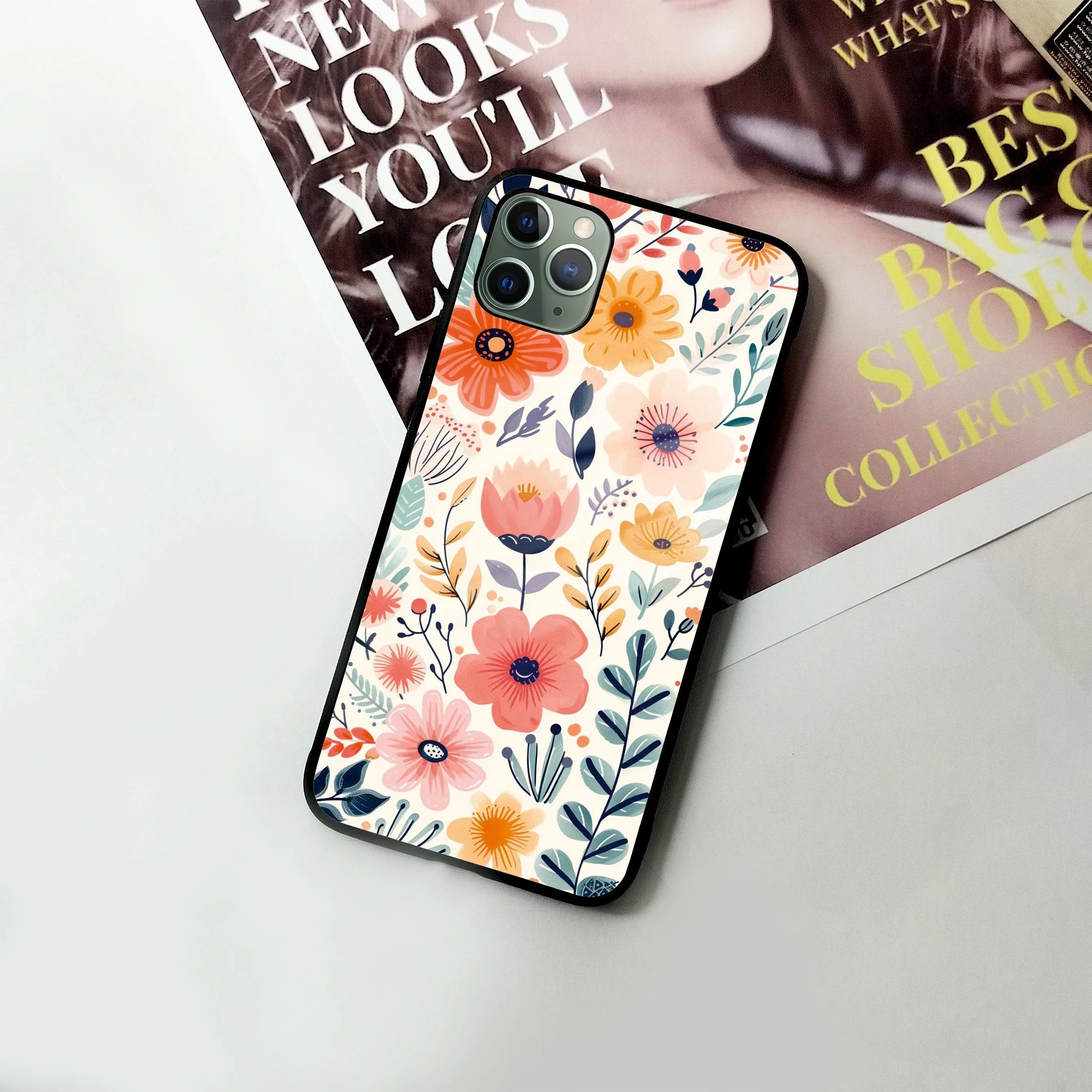 Garden of Delights Glass Case Cover For iPhone - ShopOnCliQ
