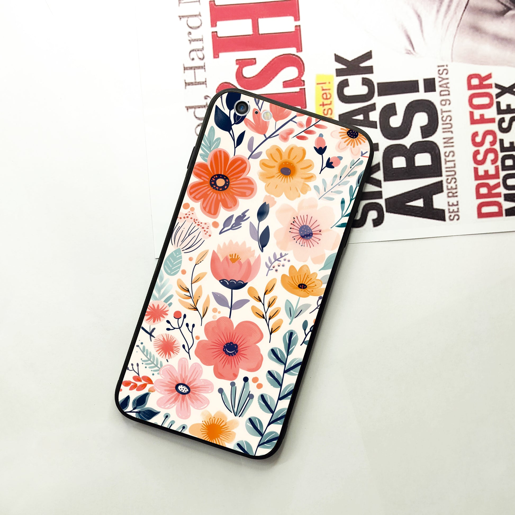 Garden of Delights Glass Case Cover For iPhone ShopOnCliQ