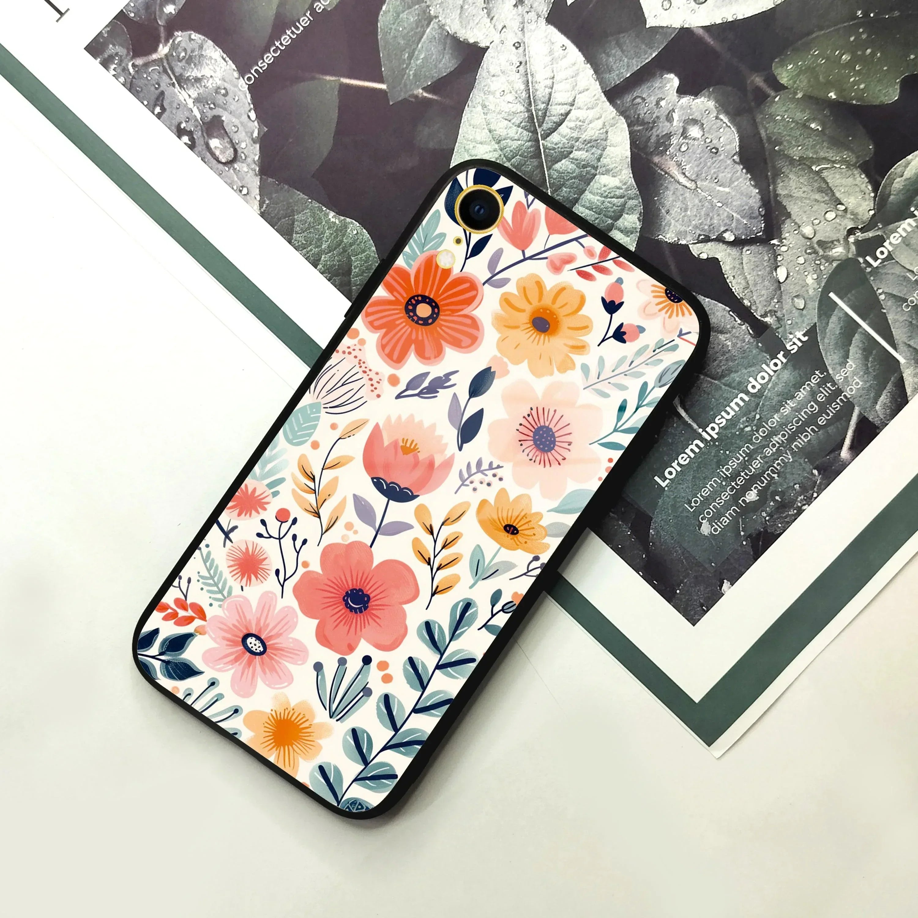 Garden of Delights Glass Case Cover For iPhone - ShopOnCliQ