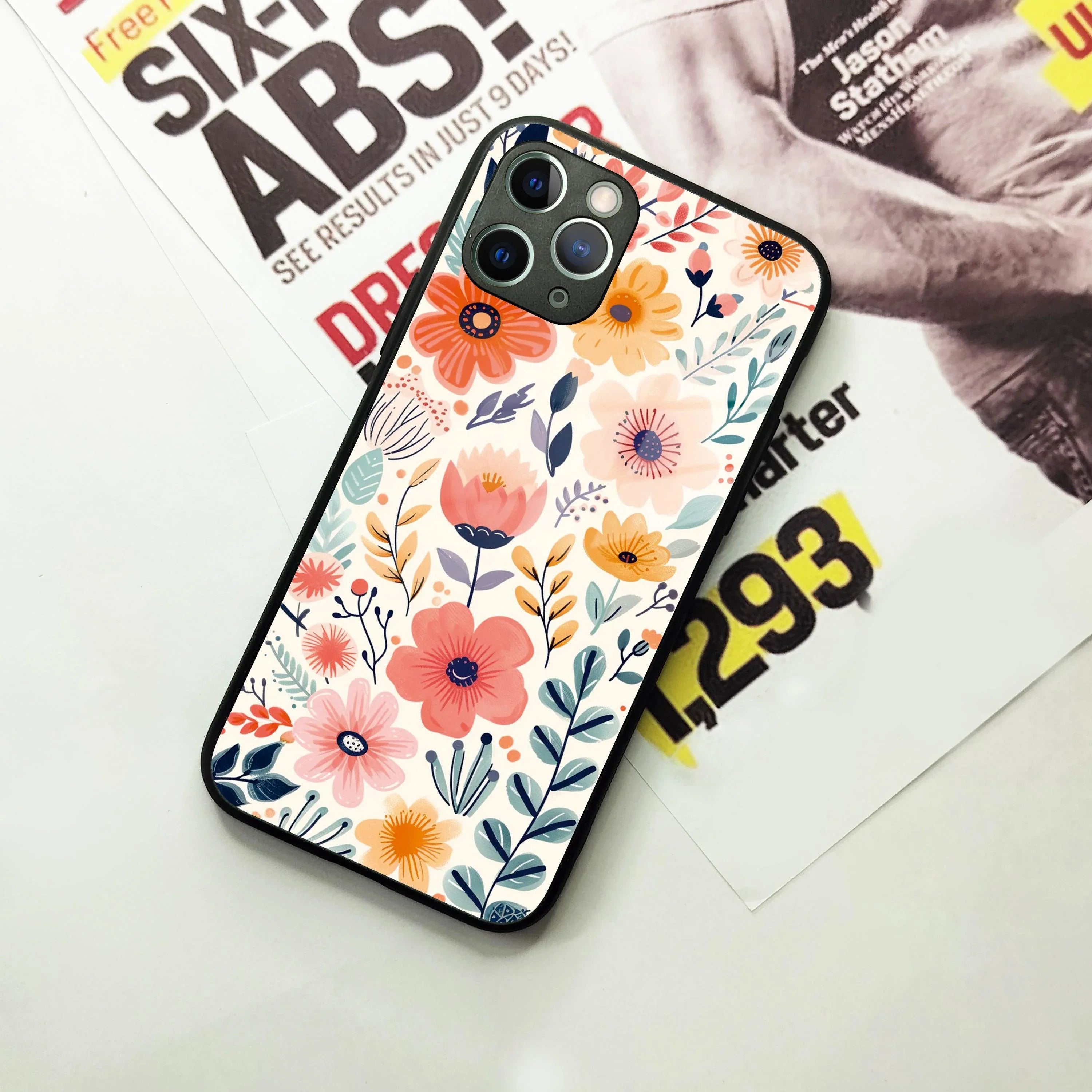 Garden of Delights Glass Case Cover For iPhone - ShopOnCliQ