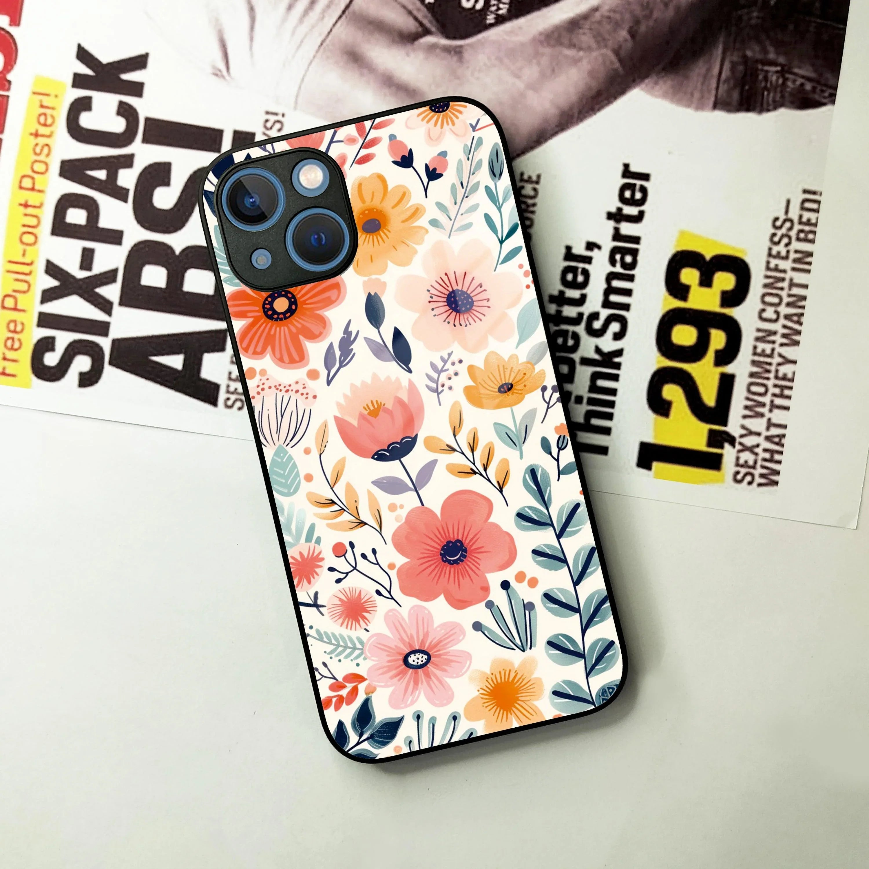 Garden of Delights Glass Case Cover For iPhone - ShopOnCliQ