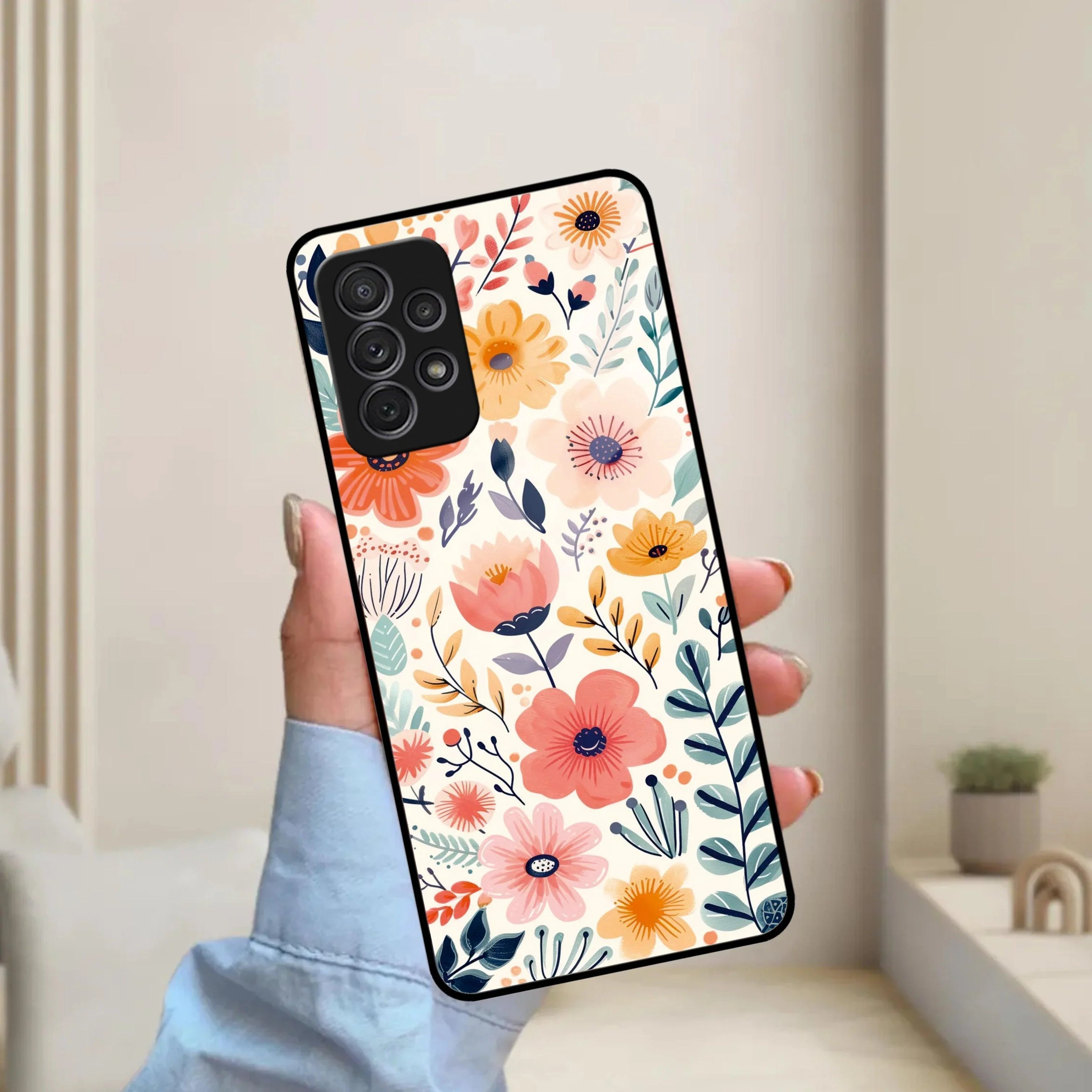Garden of Delights Glass Case Cover for Samsung - ShopOnCliQ